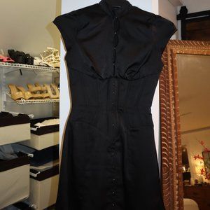 House of CB Black Datin Corset dress